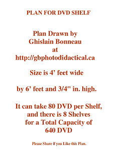PLAN FOR DVD SHELF